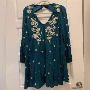 Free People Embroidered Dress
